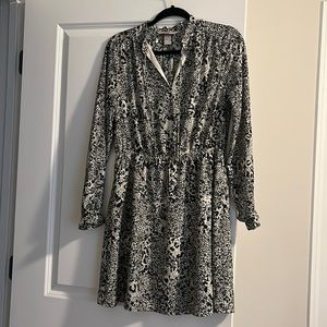 H&M Snake Print Dress